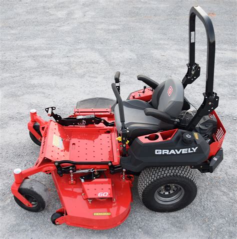 gravely pro turn 60 zero turn mower kawasaki safford equipment company