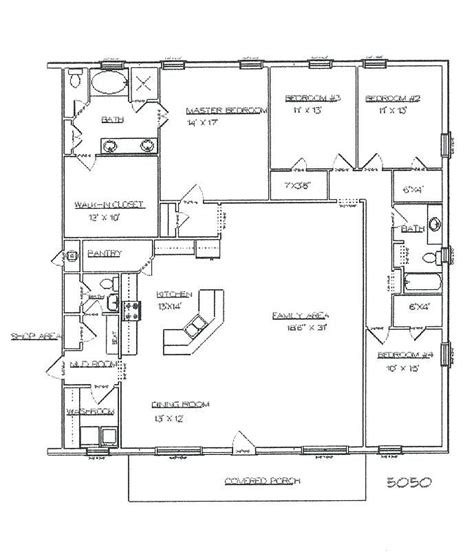 image result  pole barn homes floor plan  bedroom barndominium floor plans metal building