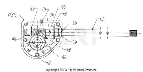 mtd aed  parts diagram  gear assembly