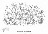 Colouring Mindfulness Festive sketch template