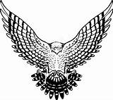 Falcon Wings Eagle Spread Clip Clipart 20clipart Clipground Powerpoint Cliparts Designs Find sketch template