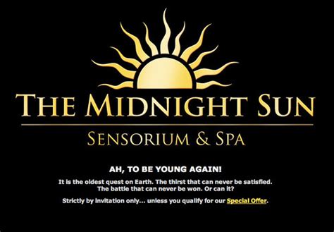 midnight sun sensorium spa   visit  web sit flickr
