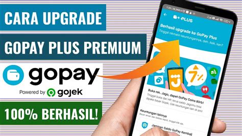 upgrade gopay  premium terbaru  berhasil youtube