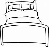Bed Colouring Pages Drawing Clipart Coloring Draw Kids Children Beds House Hospital Printable Paper Doll Drawings Color Easy Printables Ausmalen sketch template