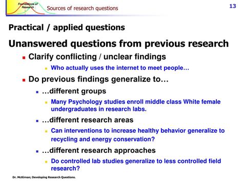 Ppt Research Questions And Hypotheses Powerpoint Presentation Free