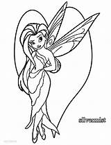 Coloring Pages Fairy Disney Silvermist Tinkerbell Water Drawing Kids Color Clipartmag Printable Fairies Adult Print Periwinkle Friends Girls Choose Board sketch template