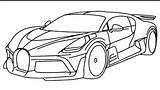 Bugatti Coloring sketch template