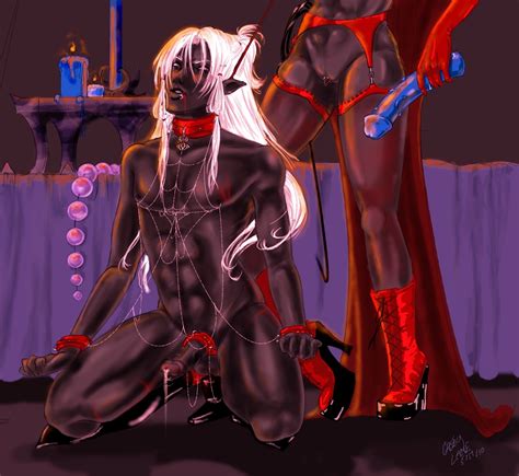 Rule 34 Dark Elf Drow Dungeons And Dragons Keishirein Tagme 480603