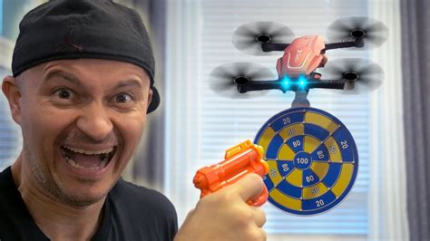 nerf drone flying target youtube