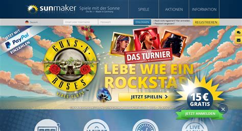 sunmaker casino mit net entertainment spielen spielcasino