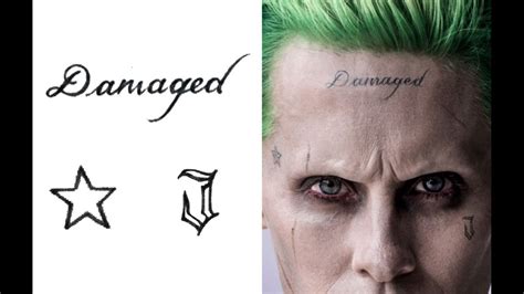Get A Detailed Look At Jared Leto S Joker Tattoos For