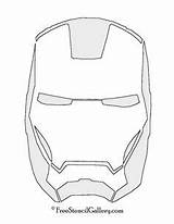 Iron Man Mask Stencil Pumpkin Drawing Template Face Coloring Batman Outline Printable Pages Line Freestencilgallery Helmet Sketch Easy Stencils Masks sketch template