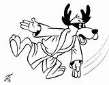 Hong Kong Phooey Coloring Pages Hound Huckleberry Zombiegoon Books Getcolorings Barbera Hanna Deviantart Template Print sketch template