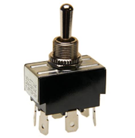 momentary toggle switch spring return  center  position