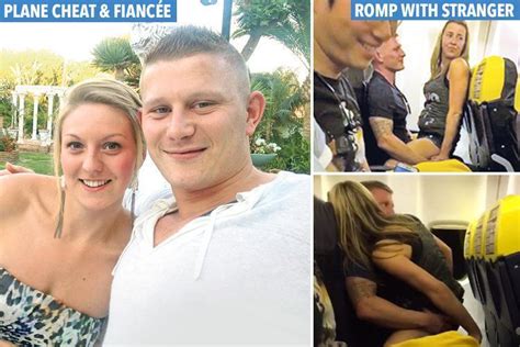 man filmed romping with woman in front of passengers on ryanair flight to ibiza was cheating on