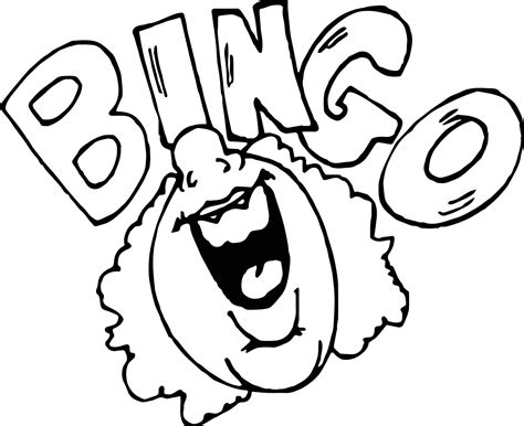 bingo drawing  getdrawings