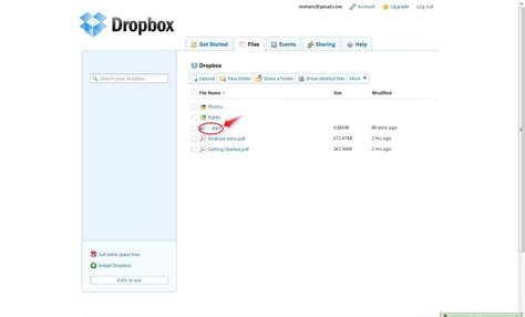 funktionen von dropbox supportnet