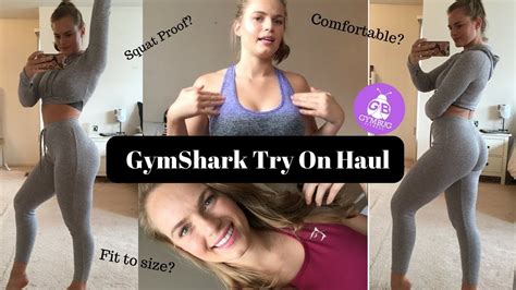 Gymshark Try On Haul Seamless And Slounge Sets Youtube