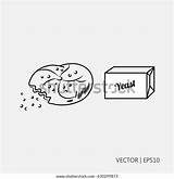 Yeast Vector Roll Fresh Illustration Drawings sketch template