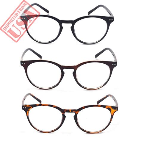 3 pack of round frame reading glasses by outray sale in pakistan