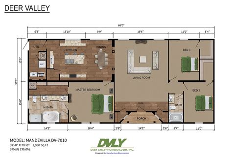deer valley modular home floor plans floorplansclick