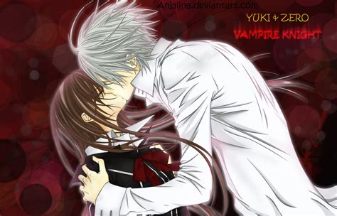 Yuuki And Zero Vampire Knight By Anj3lina On Deviantart