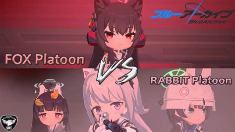 [blue Archive] Fox Platoon Vs Rabbit Platoon Youtube