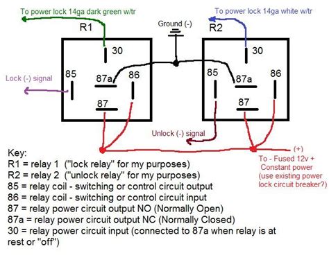 dpdt relay wiring diagram normal open hollywood ragazine