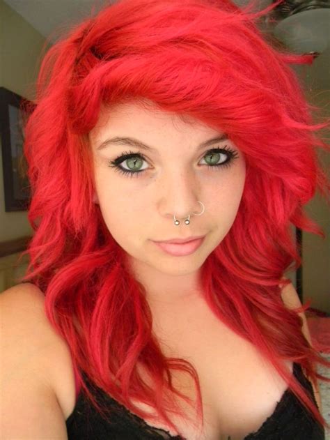388 Best Hair Images On Pinterest Colourful Hair Emo