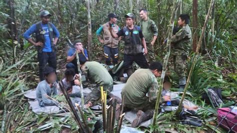 missing colombian children  deadly jungle plane crash  alive