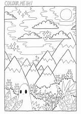 Coloring Pages Colouring Sad Print Colour Ghost Sheets Color Cute Book Club Simple Adult Dibujos Mandala Printable Christmas Drawing Choose sketch template