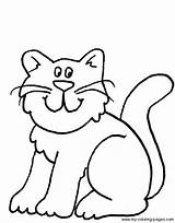 Cat Cartoon Coloring Pages Clipart Printable Gatto Library Color Colonnello Il La Getdrawings Getcolorings sketch template