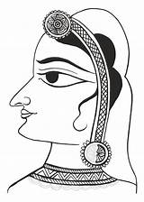 Rajasthani Phad Age Below sketch template