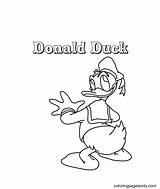 Donald sketch template