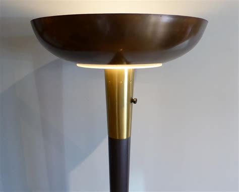 michael thomas streamline moderne floor lamp