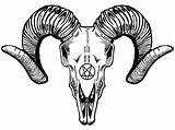 Skull Ram Tattoo Head Aries Animal Pentagram Goat Drawing Vector Sheep Tattoos Deviantart Take Bull Skulls Idea Board Designs Getdrawings sketch template