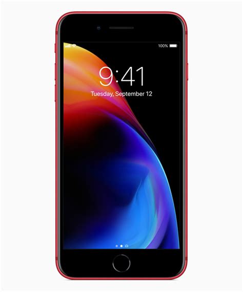 Apple Introduces Iphone 8 And Iphone 8 Plus Product Red Special