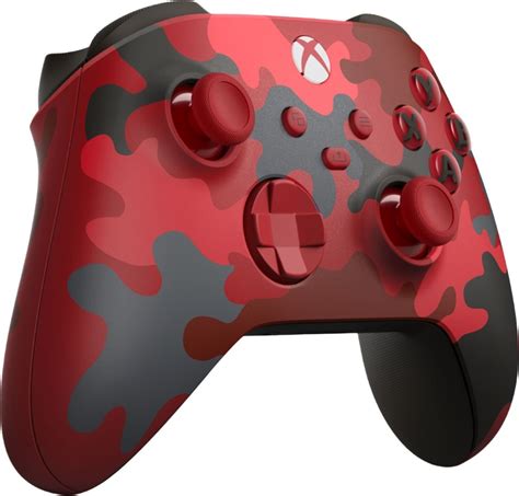 Control Xbox Series X S Daystrike Camo Rojo Edición Especial Gamers