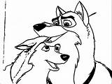 Coloring Balto Pages Jenna Cartoon Library Clipart Cute Popular Template sketch template
