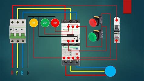 single phase   starter wiring diagram rj difference