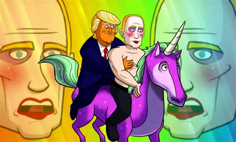 Stephen Colbert Debuts Gay Clown Putin Cartoon After Russian Ban