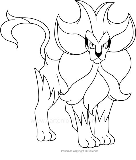 rockruff coloring page  bellatrixiewhite pokemon coloring pages
