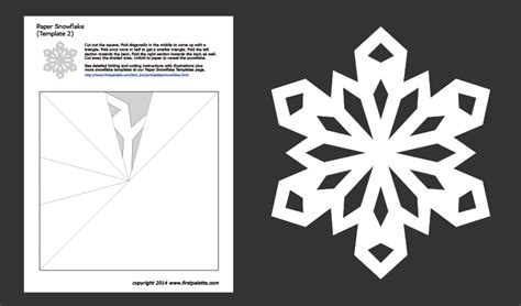 sided snowflake pattern templates   leave  sided snowflake