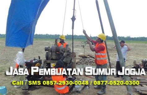 jasa pembuatan sumur jogja harga murah profesional