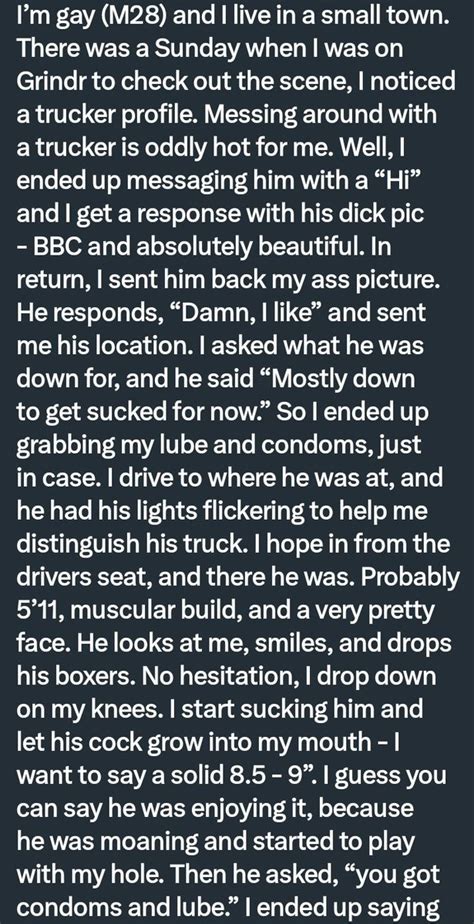 pervconfession on twitter he got fucked by a trucker