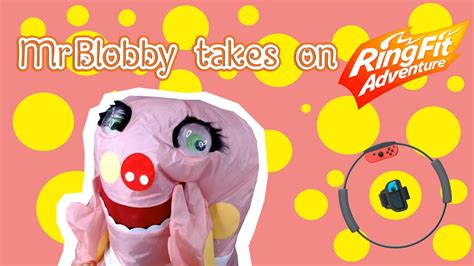 Blobbyfit Mr Blobby Takes On Ringfit Adventure Youtube