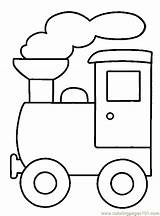 Train Coloring Pages Printable Car Gif Printables Template Transport Color Colouring Sheet Search Kb Kid Outline Results Simple Land sketch template