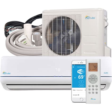 senville aura  btu mini split heat pump sylvane