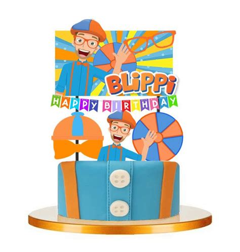 blippi happy birthday party decoration theme idea supplies etsy