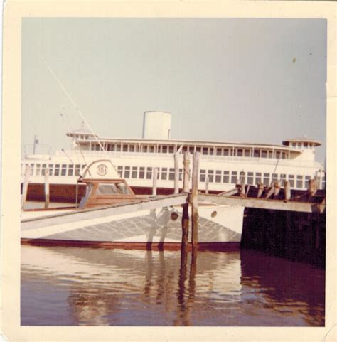 The Tre With Ferry In Background Ww Yacht Basin 1960 S